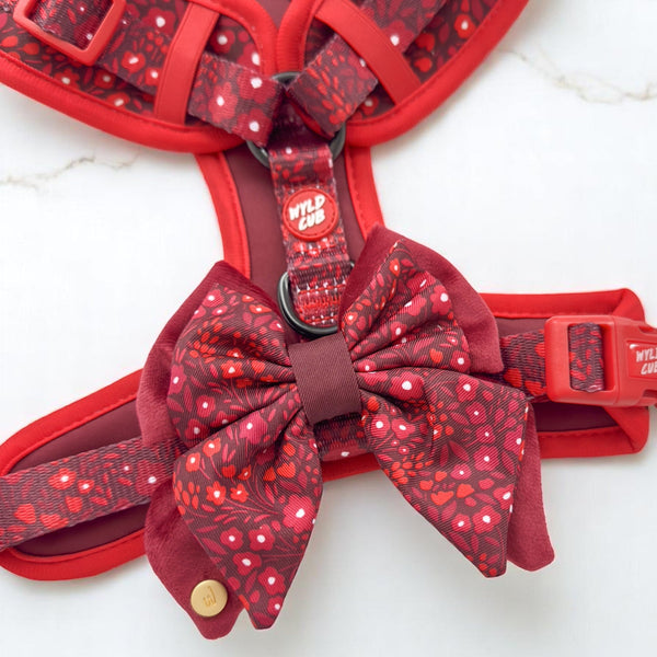 Dog Butterfly Bow Tie: Notting Hill Mulberry