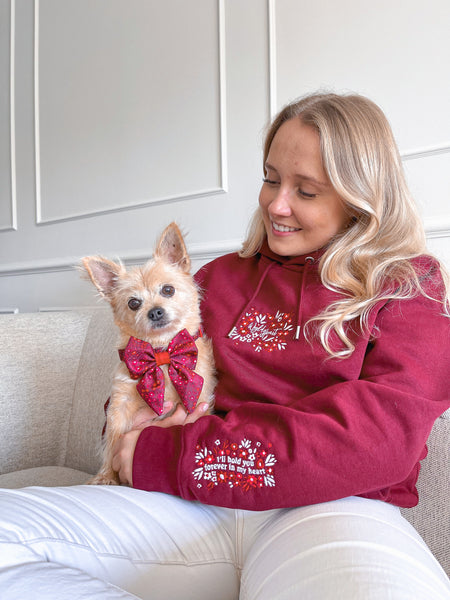 Dog Sailor Bow Tie: Notting Hill Mulberry