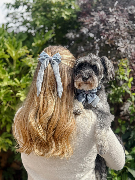 Bow Hair Clip: Chiswick Dovetail