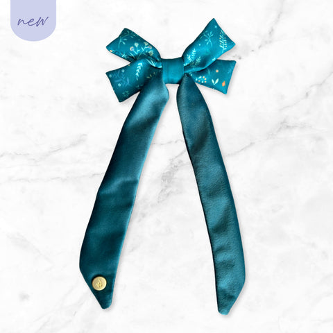 Bow Hair Clip: Chiswick Alpine
