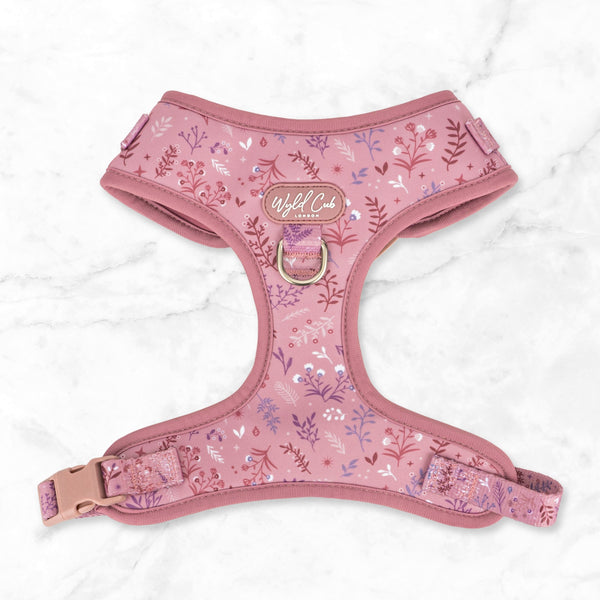 Adjustable Dog Harness: Chiswick Rosewood