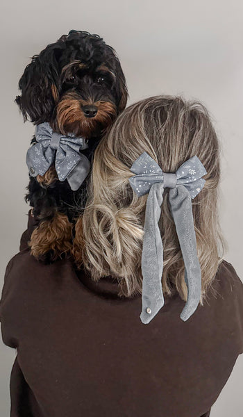 Bow Hair Clip: Chiswick Dovetail