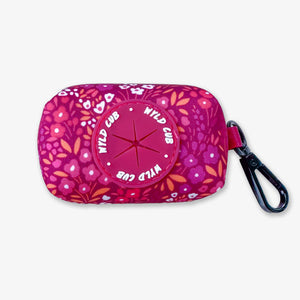 Dog Poop Bag Holder: Notting Hill Raspberry
