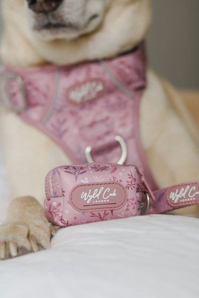 Dog Poop Bag Holder: Chiswick Rosewood