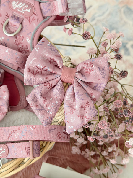 Dog Sailor Bow: Chiswick Rosewood