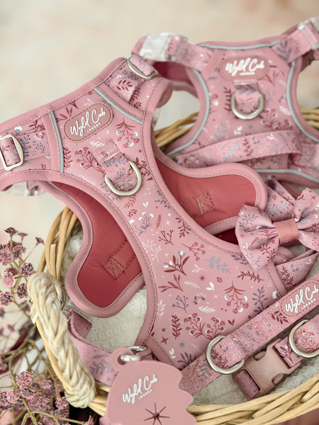 Step & Switch® Dog Harness: Chiswick Rosewood