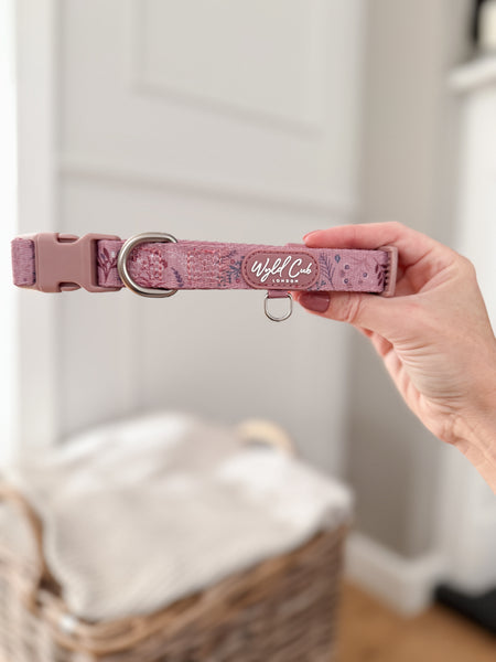 Adjustable Dog Collar: Chiswick Rosewood
