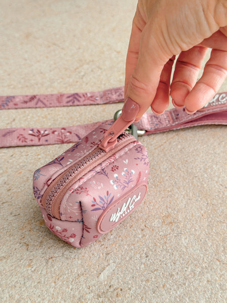 Dog Poop Bag Holder: Chiswick Rosewood