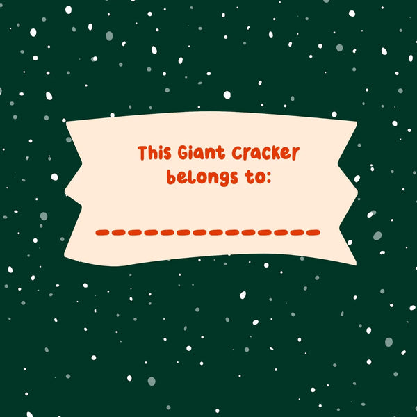 Jumbo Pet Christmas Cracker by Meaty Bubbles
