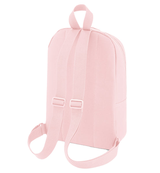 Wyld Heart Embroidered Mini Backpack: Rosé