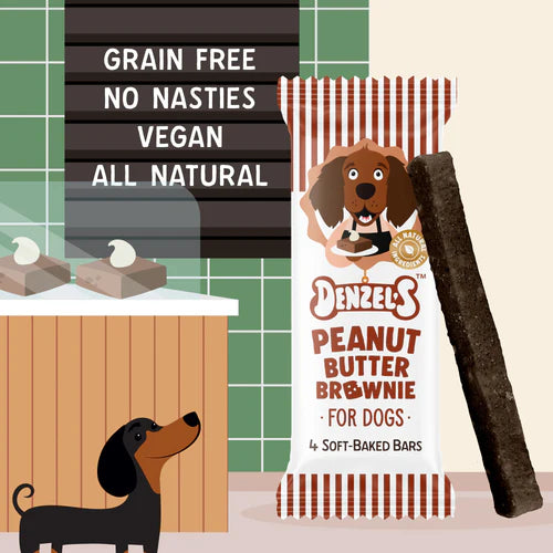 Denzels Soft Baked Peanut Butter Brownie