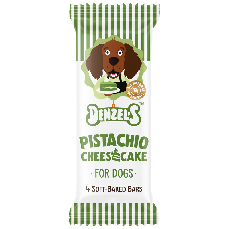 Denzels Soft Baked Pistachio Cheesecake