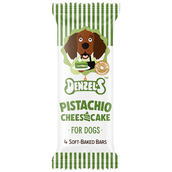Denzels Soft Baked Pistachio Cheesecake