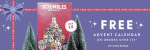 WYLD CUB Discount Free Offer Scrumbles Christmas Gift for Dogs Puppy Present Advent Calendar