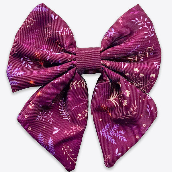 Dog Sailor Bow Tie: Chiswick Fig