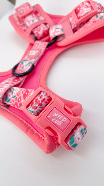 Adjustable Dog Harness: Notting Hill Rosé