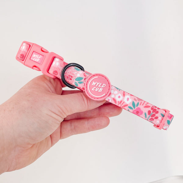 Adjustable Dog Collar: Notting Hill Rosé