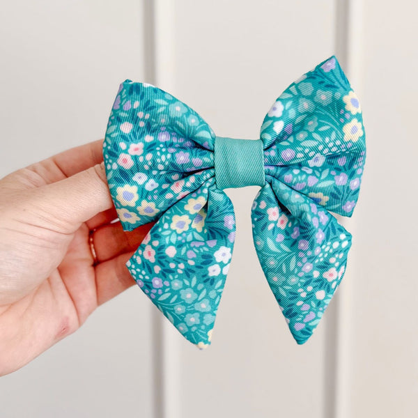 Dog Sailor Bow Tie: Notting Hill Mint