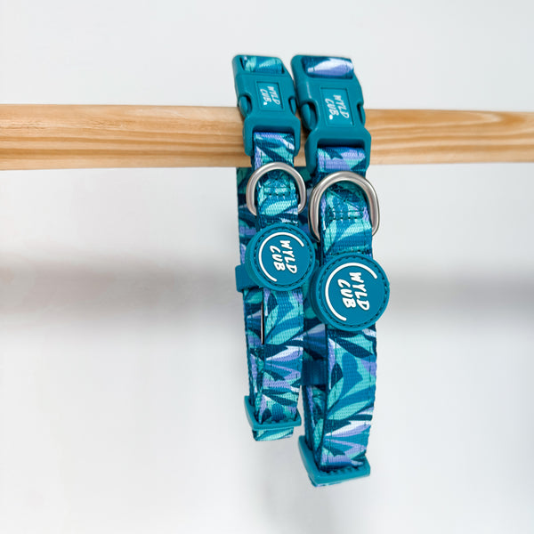 Adjustable Dog Collar: Kew Agave