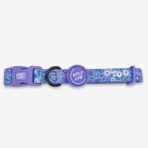 Adjustable Dog Collar: Notting Hill Wisteria