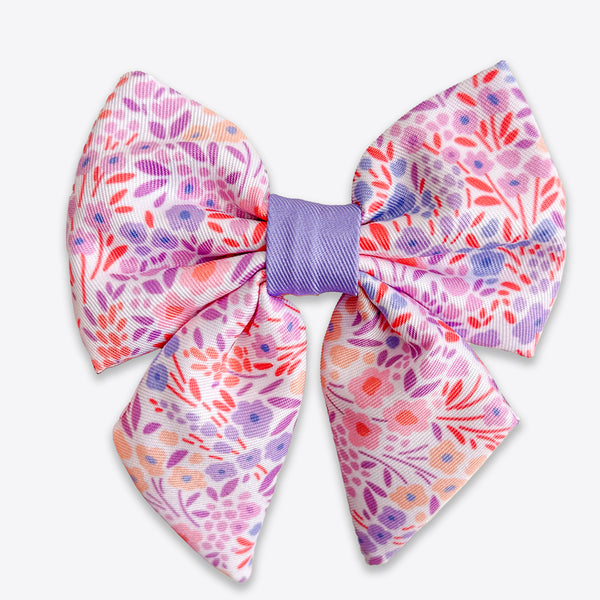 Dog Sailor Bow Tie: Notting Hill Lilac