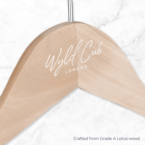 Branded Wooden Dog Harness Hanger