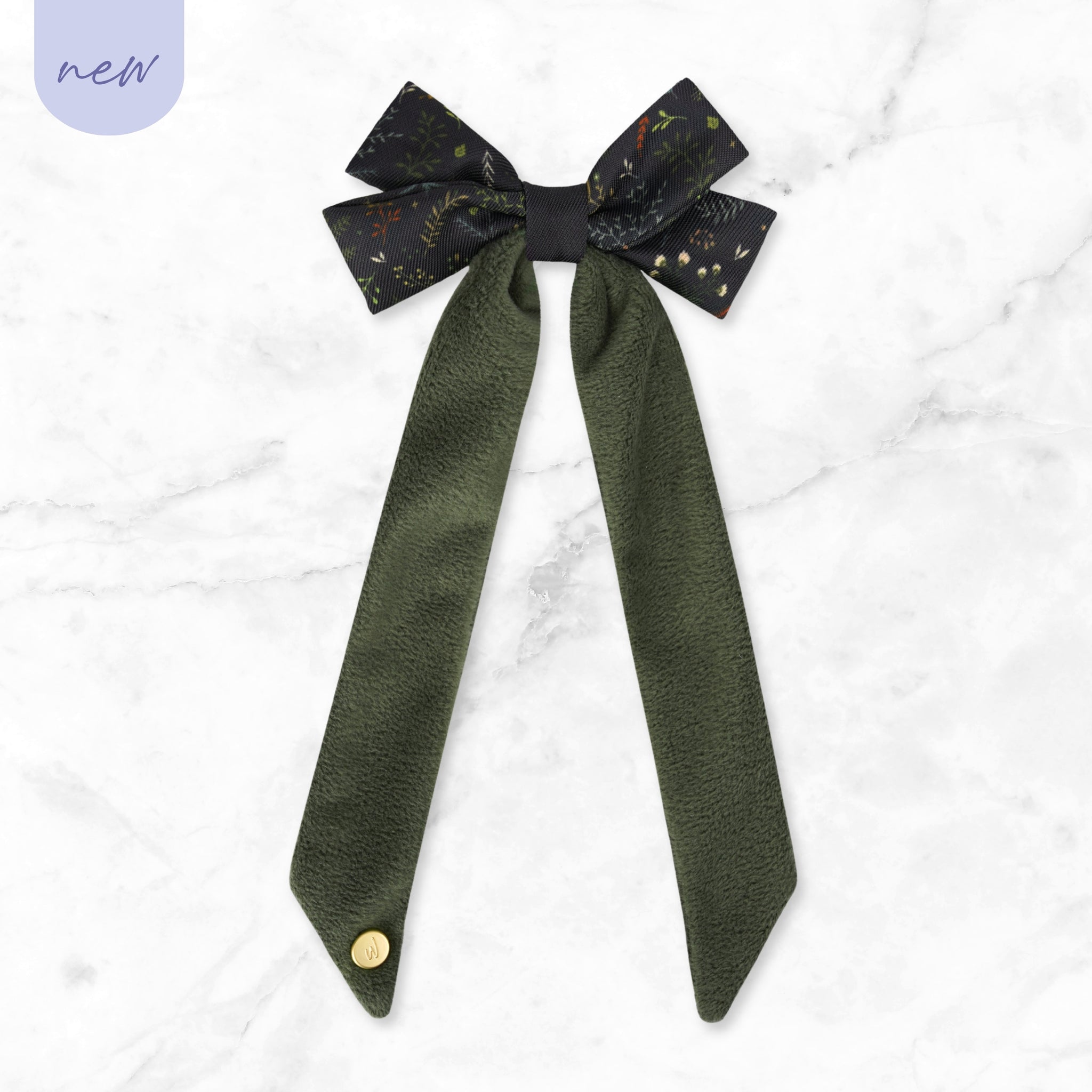 Bow Hair Clip: Chiswick Ravenwood