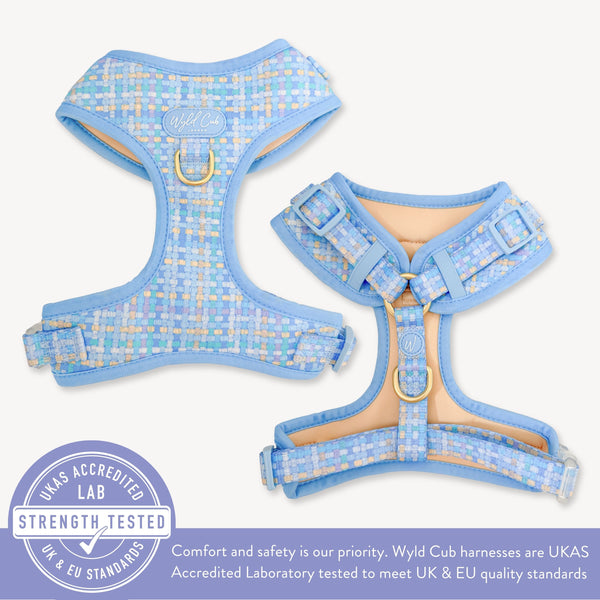 Adjustable Dog Harness: Belgravia Macaron