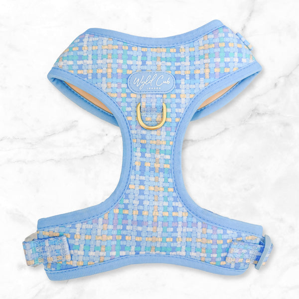 Adjustable Dog Harness: Belgravia Macaron