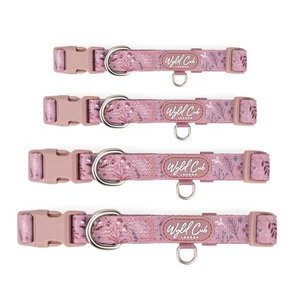 Adjustable Dog Collar: Chiswick Rosewood