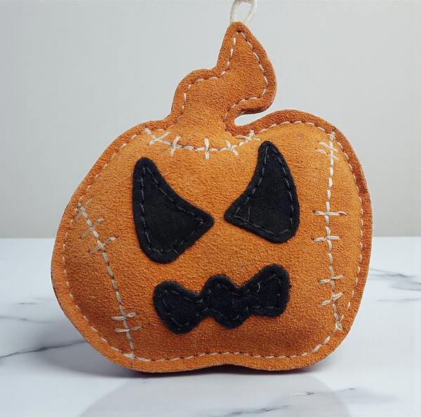 Jack the Pumpkin shaped Eco Dog Toy