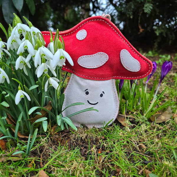 Marie the Mushroom shaped Eco Dog Toy