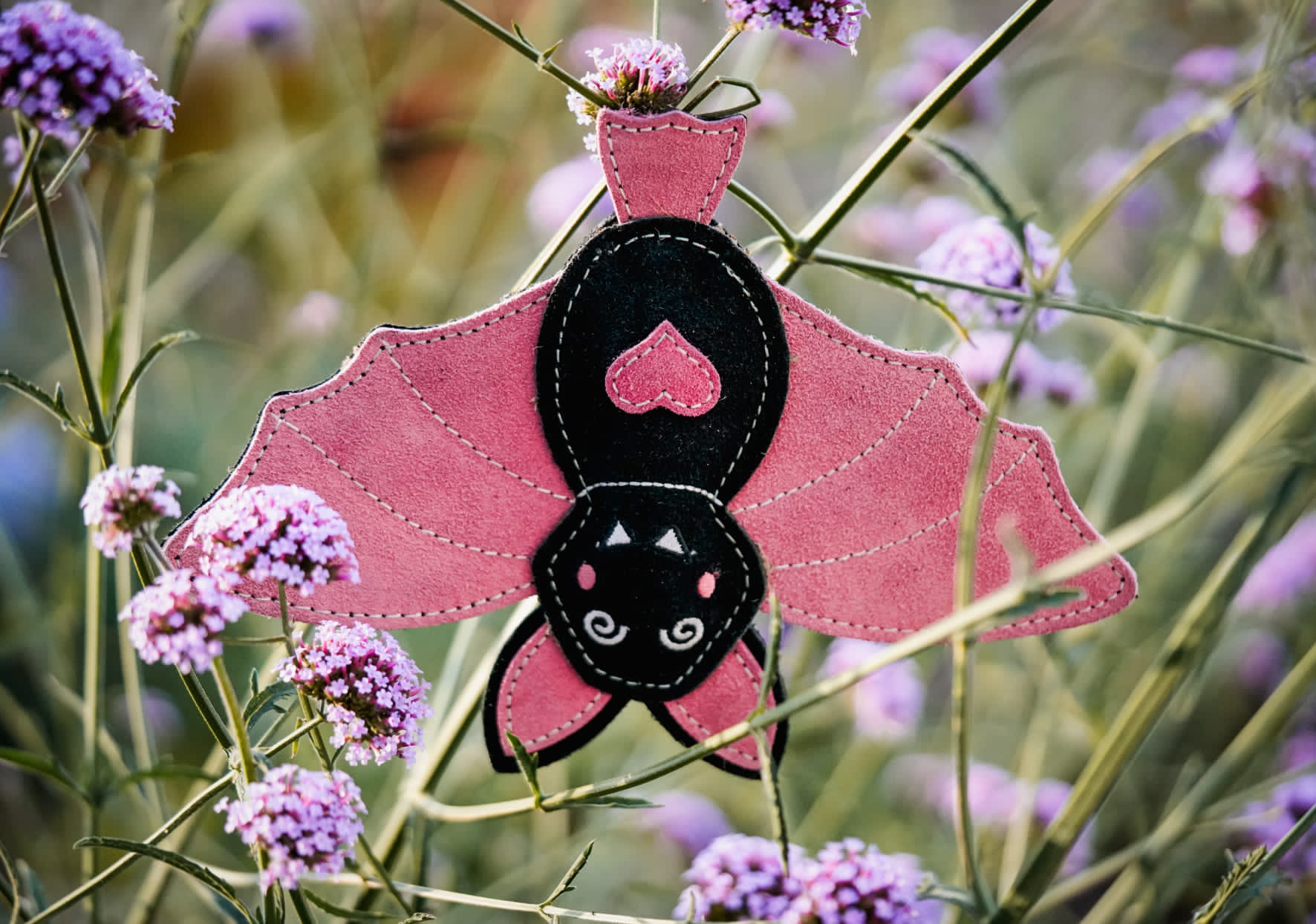 Nora the Bat shaped Eco Dog Toy