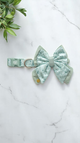 Dog Butterfly Bow Tie: Chiswick Pistachio