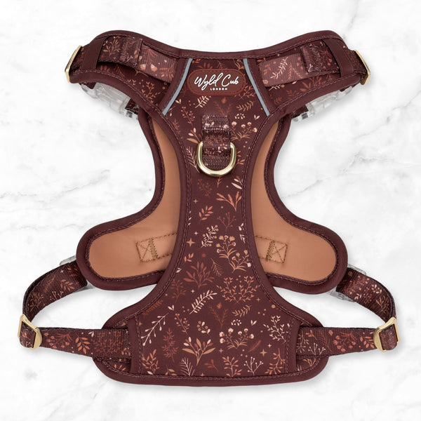 Step & Switch® Dog Harness: Chiswick Chestnut
