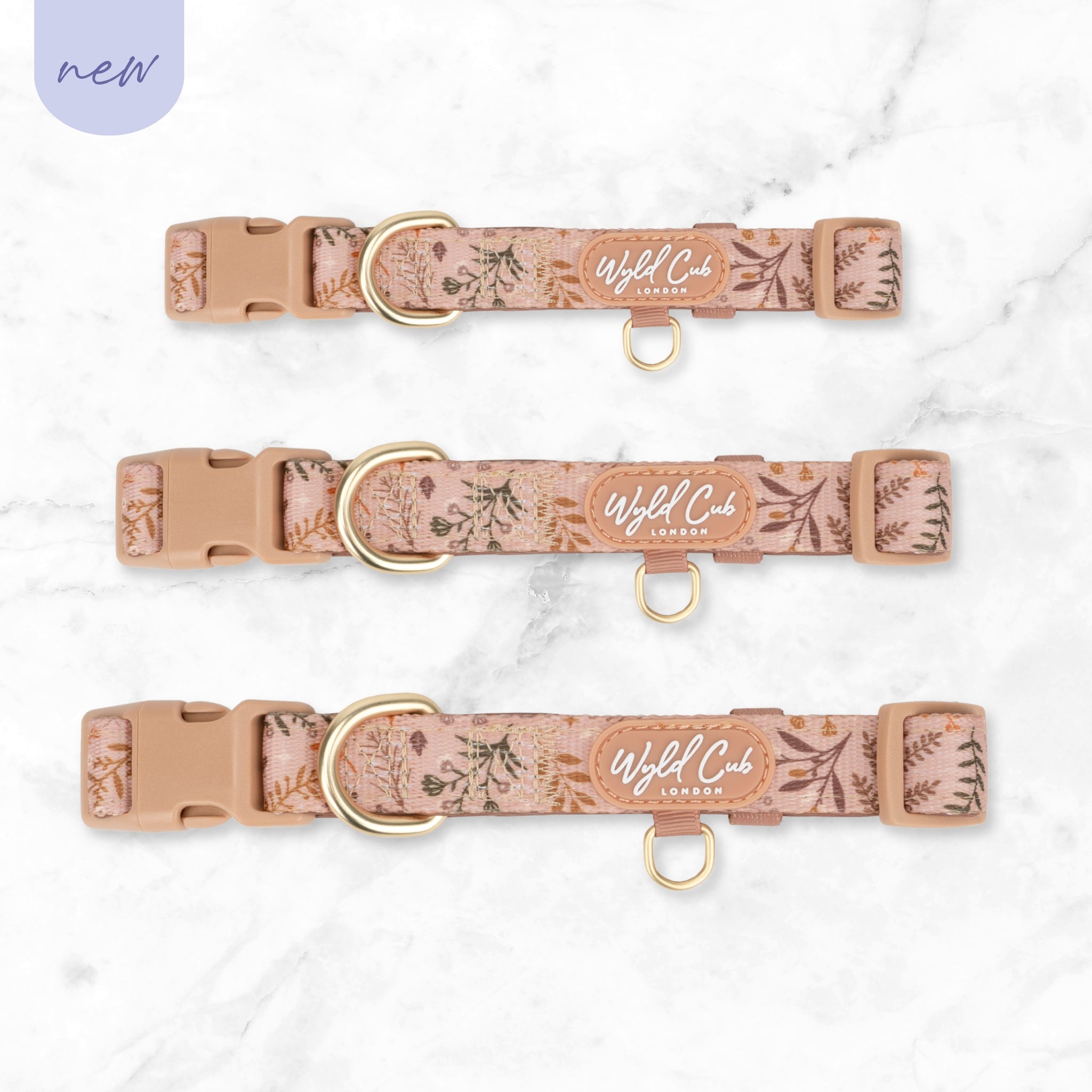 Adjustable Dog Collar: Chiswick Nutmeg