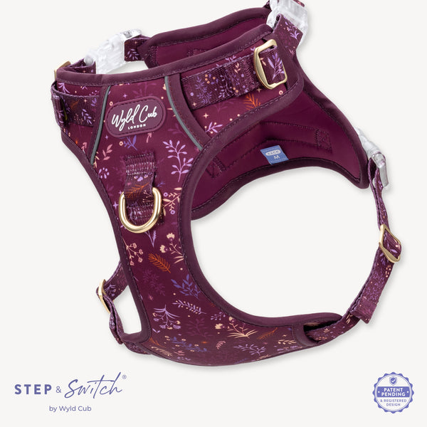Step & Switch® Dog Harness: Chiswick Fig