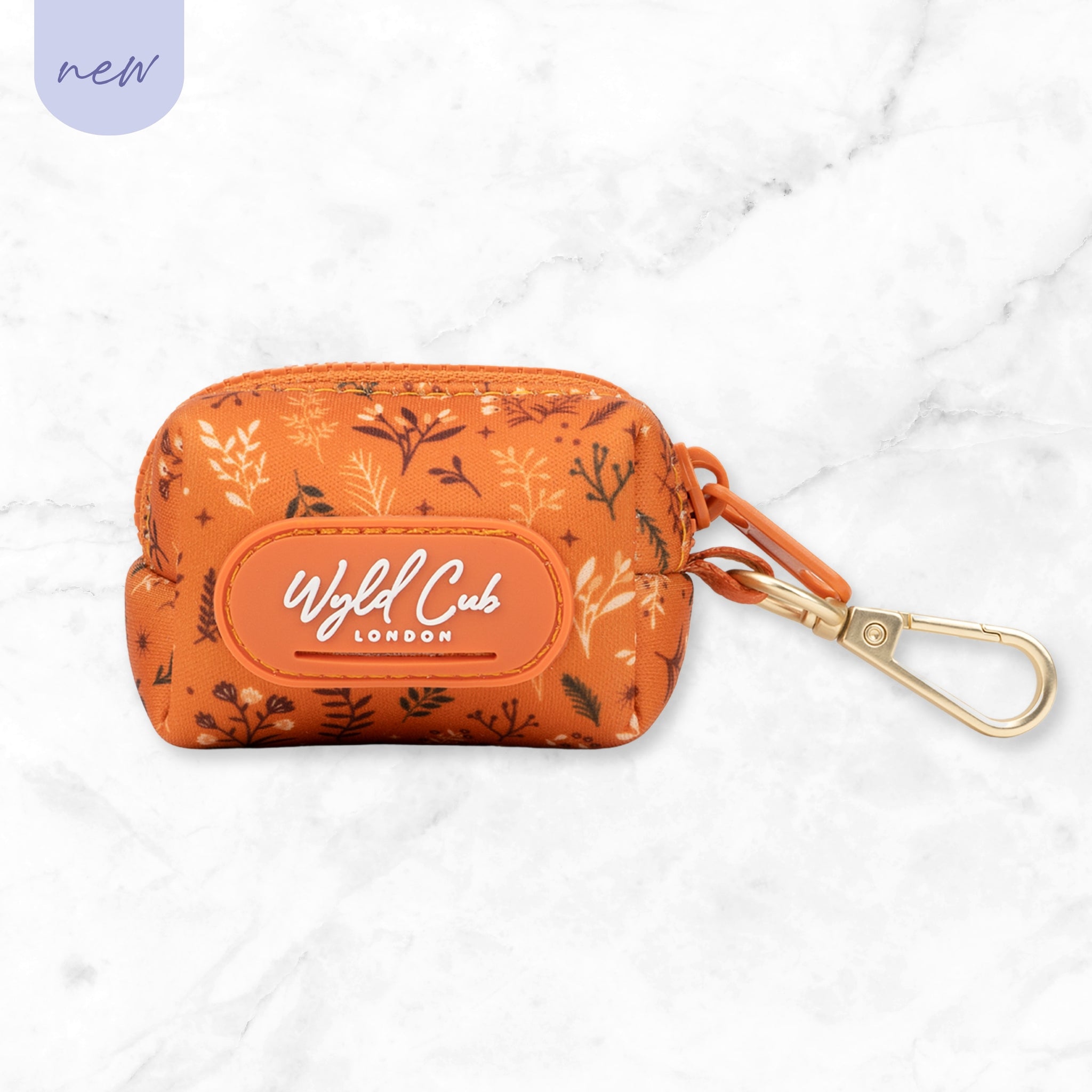 Dog Poop Bag Holder: Chiswick Ginger