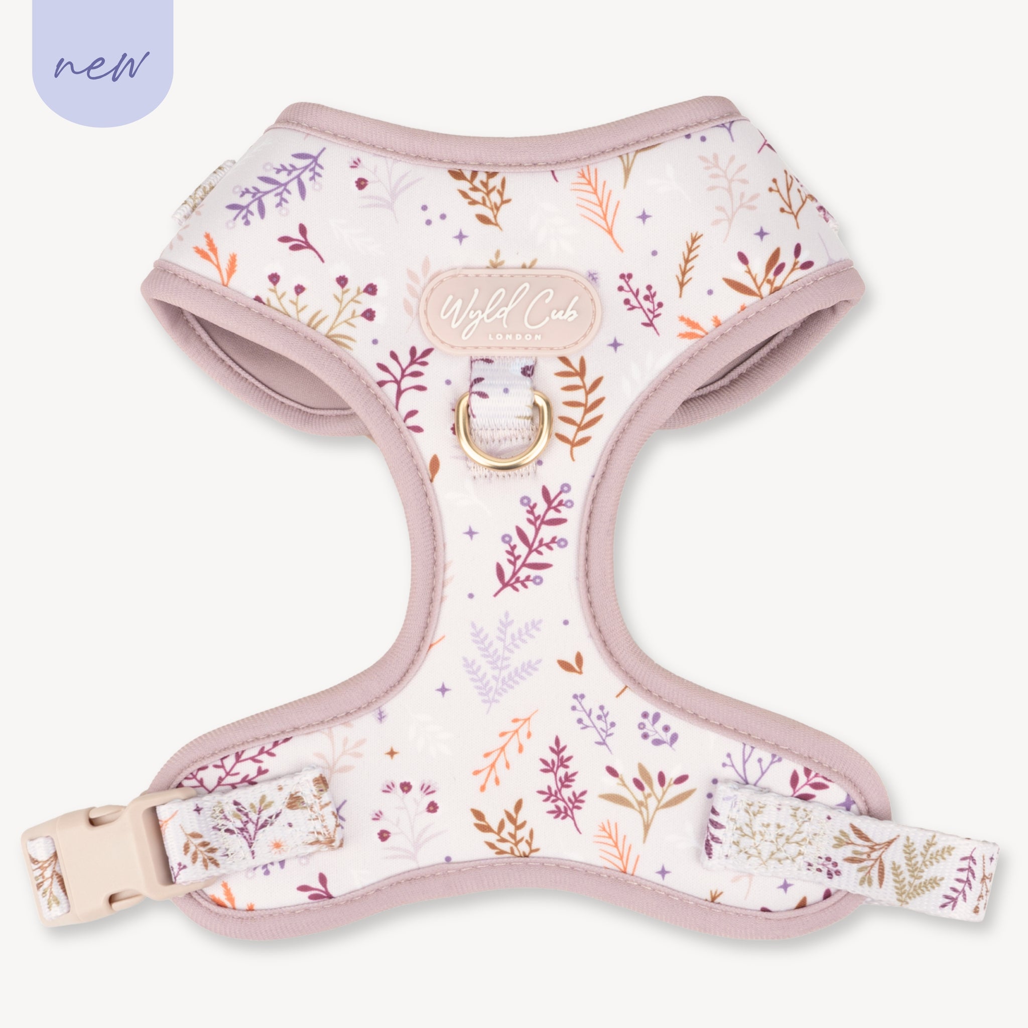 Adjustable Dog Harness: Chiswick Oyster NEW