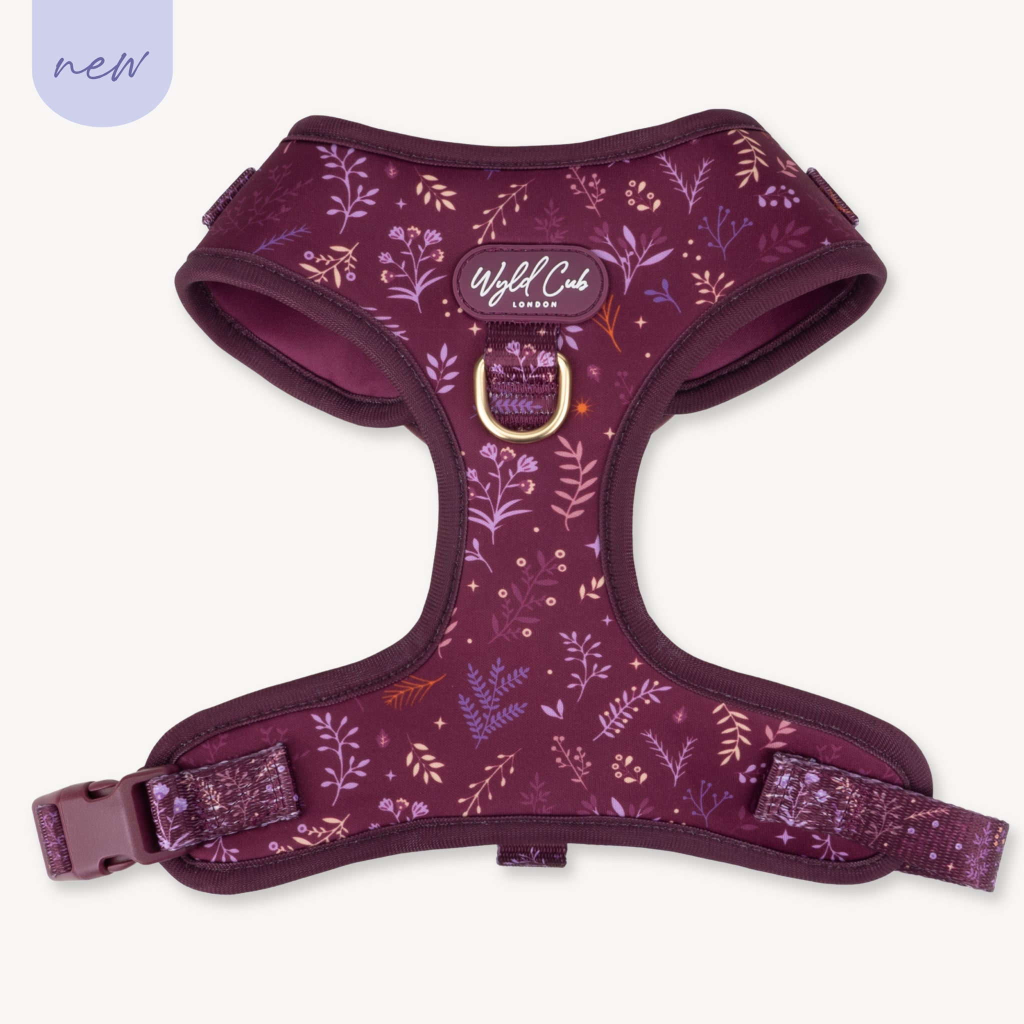 Adjustable Dog Harness: Chiswick Fig NEW