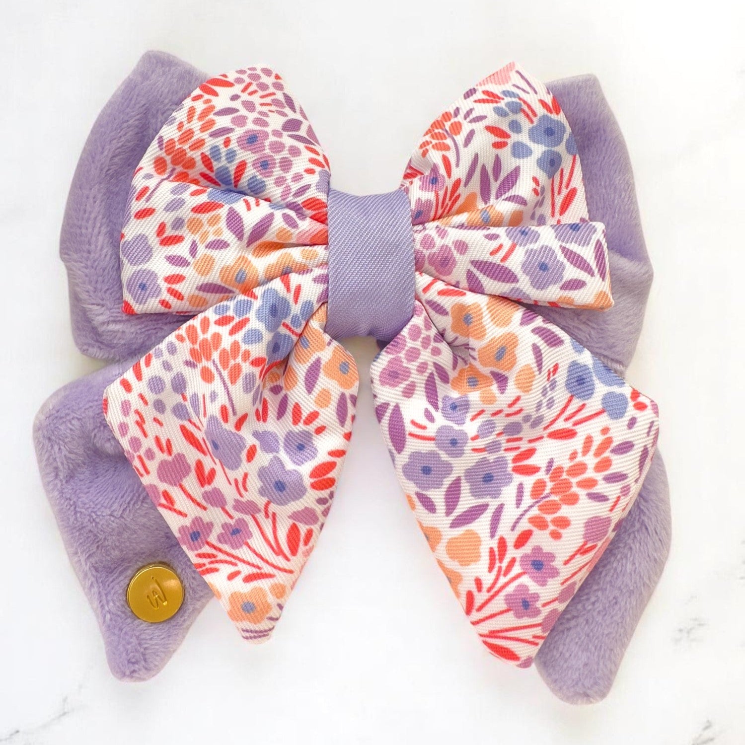 Dog Butterfly Bow Tie: Notting Hill Lilac