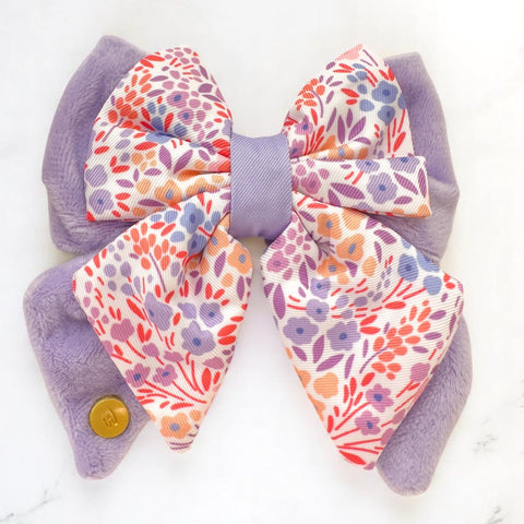 Dog Butterfly Bow Tie: Notting Hill Lilac