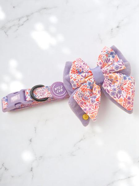 Dog Butterfly Bow Tie: Notting Hill Lilac