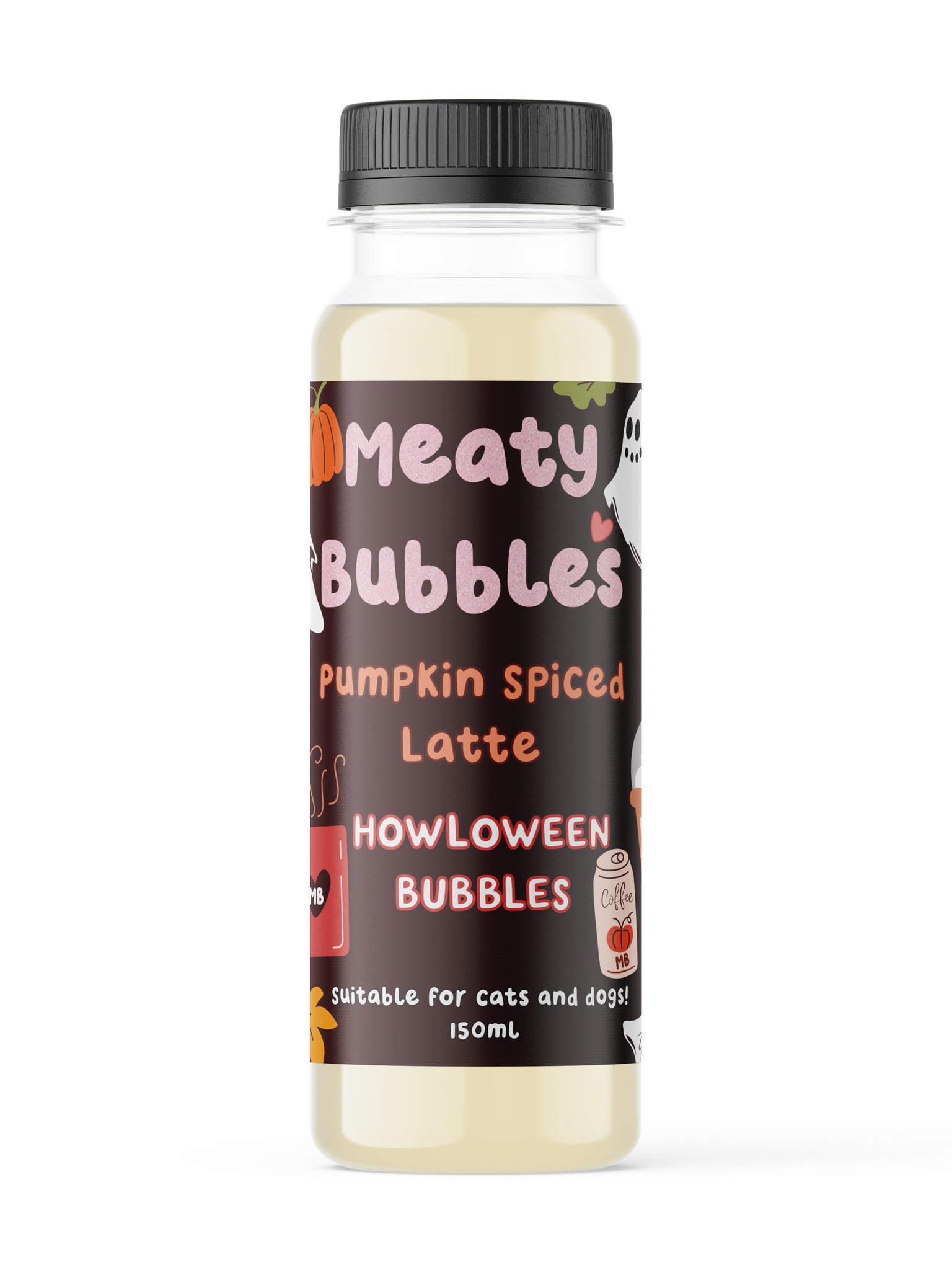 Meaty Bubbles: Pumpkin Spiced Latte Halloween Flavour Bubbles
