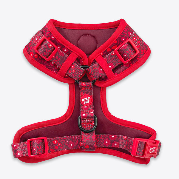 Adjustable Dog Harness: Notting Hill Mulberry