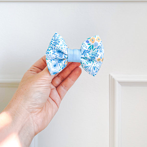 Dog Bow Tie: Notting Hill Sky
