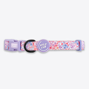 Adjustable Dog Collar: Notting Hill Lilac