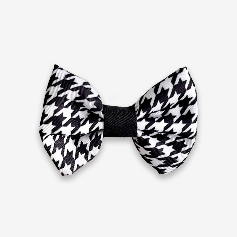 Dog Bow Tie: Knightsbridge Houndstooth