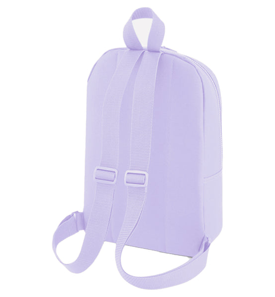 Wyld Heart Embroidered Mini Backpack: Lilac