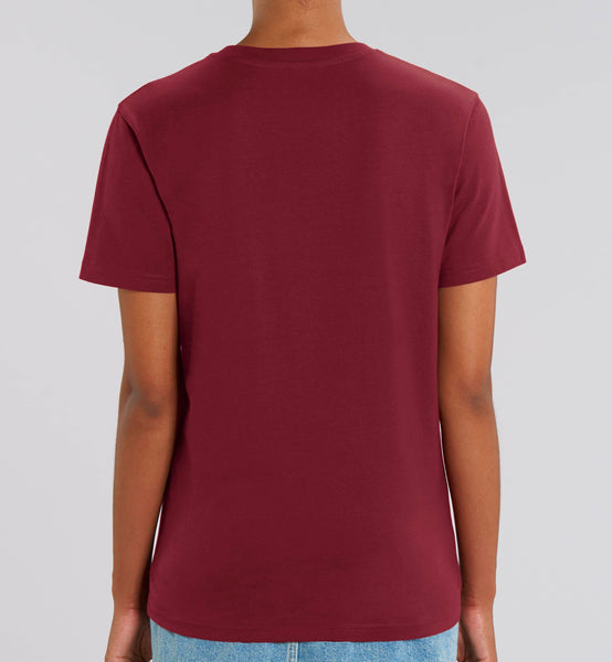 Organic Embroidered Wyld Heart T-Shirt: Mulberry x Mulberry